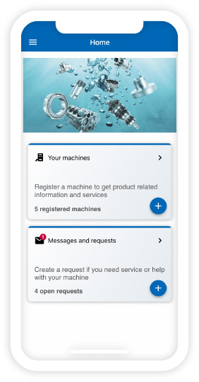 Ecoclean Service-App - Menu Ecoclean Service-App - Menu